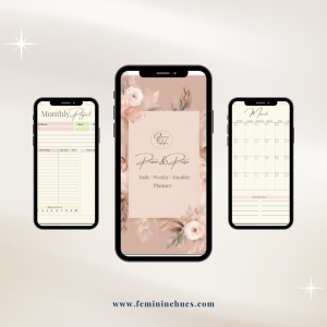 Power and Poise - Daily, Weekly, Monthly Planner