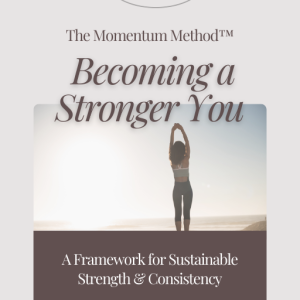 Becoming a Stronger You: A Structured Wellness Framework
